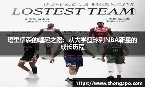塔里伊森的崛起之路：从大学篮球到NBA新星的成长历程